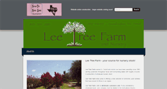 Desktop Screenshot of leetreefarm.com